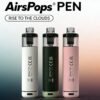 AIRSCREAM AirsPops PEN 氣泡 PEN 鉛筆主機套裝|雙向氣流控制 | 高功率注油主機